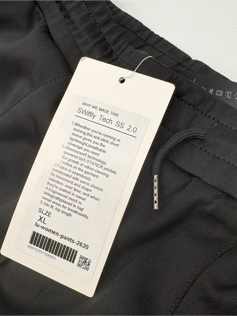lululemon athletica Black Kids Track Jogger Pants